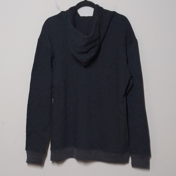 Wildfox Charcoal Gray Colin Sweatshirt Hoodie Hooded Sample S New / FLAW - Picture 4 of 11